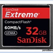 Карты памяти для мобильных телефонов SanDisk Compact Flash Extreme (60MB/s) 32GB фото