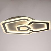 Люстра с ПДУ 5605 186Вт LED, белый/кофейный фото