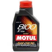 Моторное масло Motul 8100 X-lite 0W30 (1L) фото