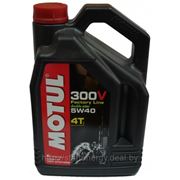 Моторное масло Motul 300V 4T Factory Line 5W40 (4L) 101343