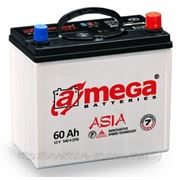 Аккумулятор A-MEGA Asia 60 JR