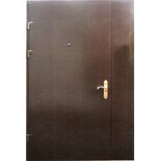 Дверь стальная с покрытием нитроэмалью фотография