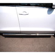 Пороги Mazda CX-7 2010-2012 (вариант 1 труба 63 мм) фотография
