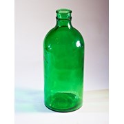 Бутыль банка ПОВЫШЕННОЙ ПРОЧНОСТИ из зеленого стекла на 4,5 литра Венчик 52 мм узкий резьбовой или кольцо под клапан