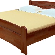 Кровать деревянная “Венеция“ бук фото