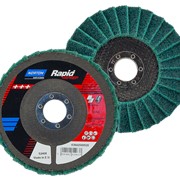 Лепестковый диск Norton RapidPrep 125x22 Fine (зеленый) 63642549520 фото