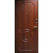 Дверь металлическая / МДФ “ЮГ“. Модель 03 Итальянский орех фото
