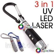 3 в 1 - лазер, фонарик, шариковая ручка №3 фотография