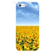 Чехол FaceCase PAINTING Sunflowers Field для iPhone 5/5s