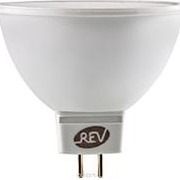 Лампа светодиодная REV LED MR16 GU5.3 3W, 3000K, теплый свет