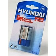 Батарейка 486518 6 LF 22 1S Hyundai “крона“ (9v) (уп.10 шт.) фотография