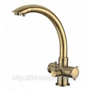 Смеситель кухонный ZorG CLEAN WATER ZR 321 YF BR фото