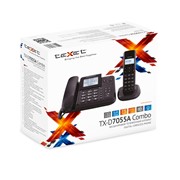 Цифровой телефон Texet, TX-D7055A Combo, черный