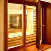 Евроокна деревянные филенчатые и со стеклом двери из сосны дуба или бука.