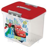 Декоративная коробка, ящик для игрушек Оптима 30л Cars фото