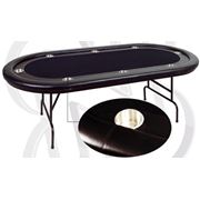 Стол для игры в покер “MARTINIQUE“ (черный) фото