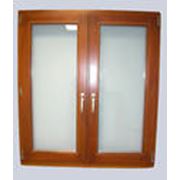 Изготовление и продажа деревянных окон, деревяных окон со стеклопакетом, деревянных филенчатых дверей, банных дверей (на клиньях) фото