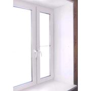 Окно пластиковое 1280х1380 для кирпичного дома фотография