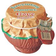 Соусы майонезные “Бабушкин горшочек“ в ассортименте: чесночный с грецким орехом сырный сметанный кавказский. фото