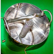 Дистиллятор-змеевик-холодильник открытый ЛЮКС (Нержавеющий) фото