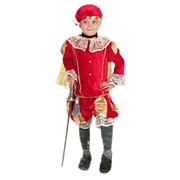 Карнавальный костюм “Принц“ красный бархат фотография