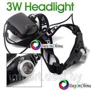 Светодиодный головной фонарь 3Dn CREE AAA фото