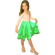Аксессуар для праздника Волшебный мир Юбка танцевальная зеленая детский, 104-134 см