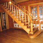 Лестницы классические деревянные фото