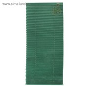 Штора плиссе, размер 160х160, цвет зелёный фото