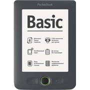 Электронная книга PocketBook PB613-G-CIS E-BOOK 613, grey (серый)