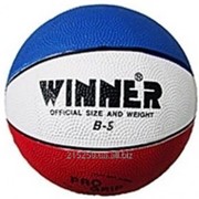 Мяч баскетбольный WINNER Tricolor фото