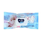 Влажные салфетки Aura Ultra Comfort, детские, гипоаллергенные, 100 шт. фото