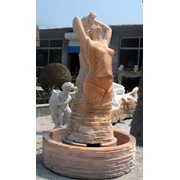 Скульптура-фонтан из камня (парковые скульптуры, скульптуры из мрамора, скульптуры гранитные), РАСПРОДАЖА