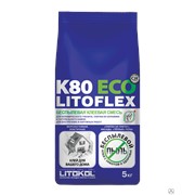 Плиточный клей Litokol Litoflex K80 Eco серый мешок 5 кг
