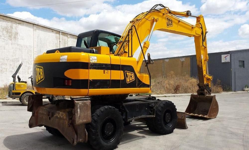 Экскаватор кубов в час. Экскаватор jcb js160w. полноповоротный экскаватор jcb 160.