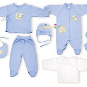 Комплект одежды медицинской №2 ( для новорожденного) — вискоза, одноразовый, стер. фото