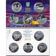 Украина ЕВРО-2012 Набор 5 монет фото