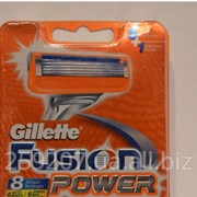 Кассета бритв Gillette Fusion Power фото