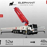 Автобетононасос Elephant 5RZ52 - 52 метра. На шасси Daewoo. В наличии