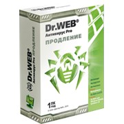 Продукты антивирусные программные, Dr. Web Security Space Pro. Продление фото