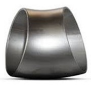 Отвод стальной чёрный 45 гр. Ду159х4,5 фотография