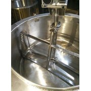 Сыроварня 200 литров / Варочный котел-сыроварня / пастеризатор з нержавейки для производства сыра новая фотография