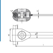 Распорки дистанционные глухие типа РГ фото