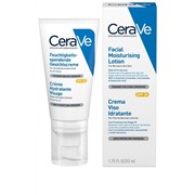 CeraVe Увлажняющий лосьон для нормальной и сухой кожи лица SPF25, 52 мл фото