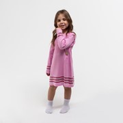 Платье для девочки, цвет светло-розовый, рост 104 см (размер 34) фото