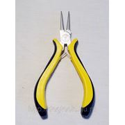 Круглогубцы TOPFINE Tools 4,5" черно-желтая ручка никель