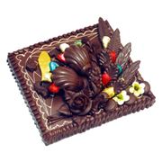 Торт шоколадно-вафельный К торжеству фото