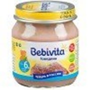 Пюре мясное Bebivita Говядина, с 6 мес 100 гр фото