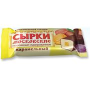 Сырок творожный “Московский“ глазированный карамельный в карамельной глазури фото
