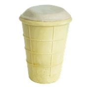 Мороженое молочное вафельные стаканчики сливочное фото